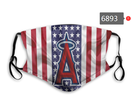 2020 MLB Los Angeles Angels #1 Dust mask with filter